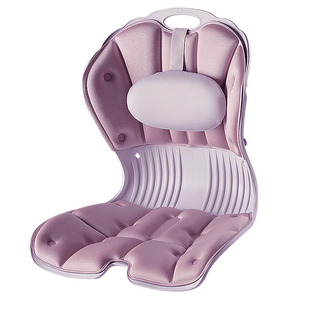 人体工学护腰座垫办公室久坐不累靠背一体腰靠垫宝妈喂奶撑腰座椅