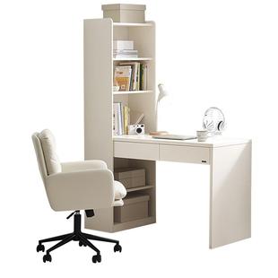 全友家居收纳书桌书架一体办公桌子家用书房学生写字台卧室电脑桌