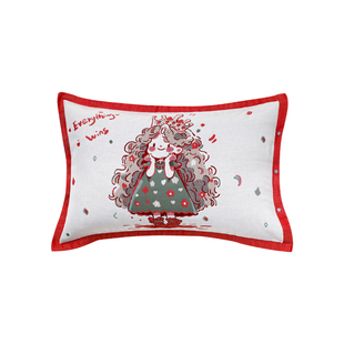 毛毛雨枕巾纱布儿童纯棉枕套布枕头宝宝高级感一对轻奢旗舰店