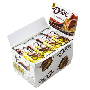 德芙巧克力43g多口味丝滑牛奶香浓黑巧年货休闲零食糖果伴手礼新