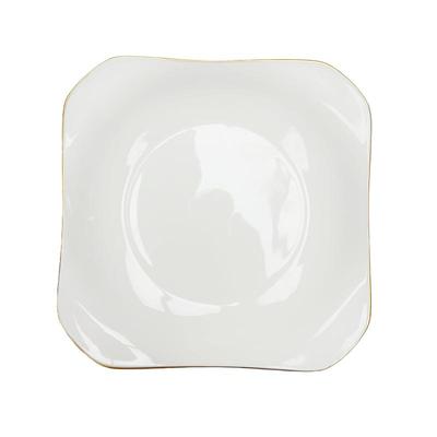 盘子瓷大众方形7.5英寸菜盘方盘