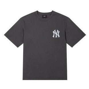 【自营】MLB短袖男装女装新款宽松透气短袖运动训练T恤3ATSM1053