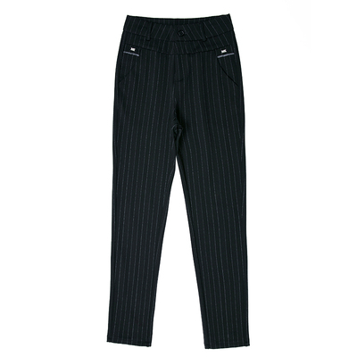 2025新款弹力高腰直筒妈妈裤外穿