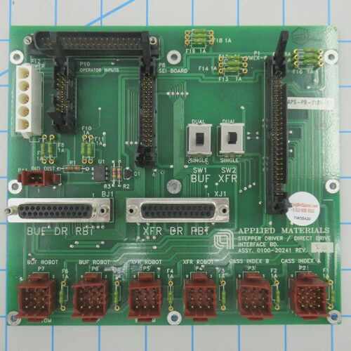 0100-20241 / PCB ASSY STEPPER DRIVER 接口-MOD / 应用材料 AMA