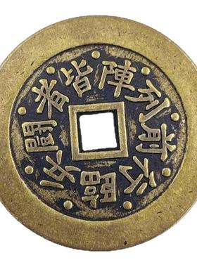 寅亥堂黄铜五岳真形图吊坠