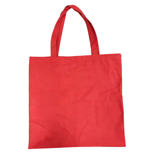 新年礼物袋大红色喜庆帆布袋伴手礼布袋显眼包加大购物袋大容量包