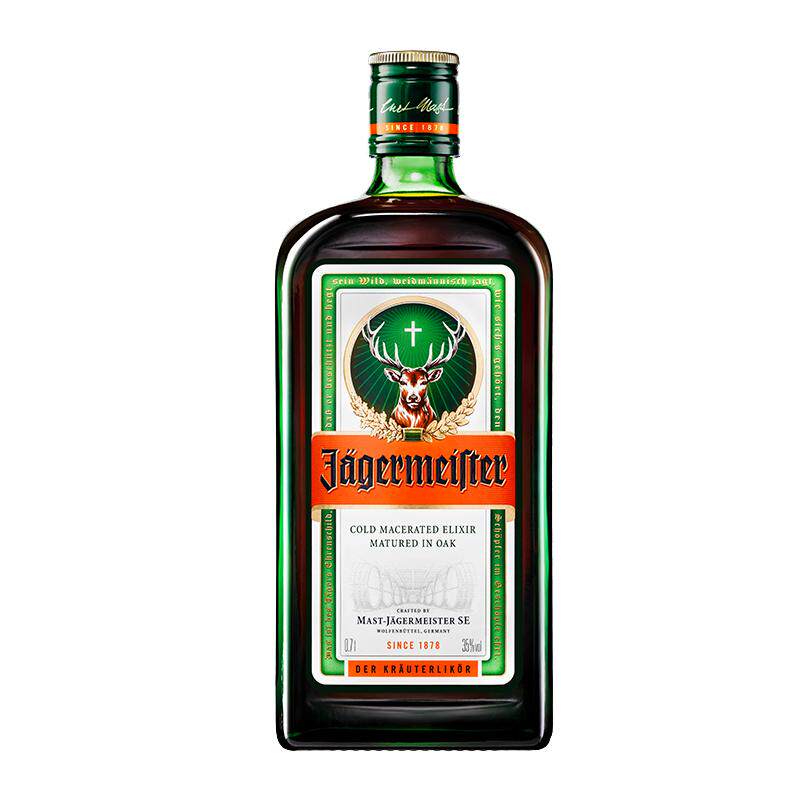 网红野格圣鹿酒利口酒力娇酒德国原瓶进口 正品行货700ml×1瓶