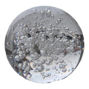 水流盆景假山配件玻璃气泡球冰裂球流水喷泉玻璃球冰裂球家居摆件