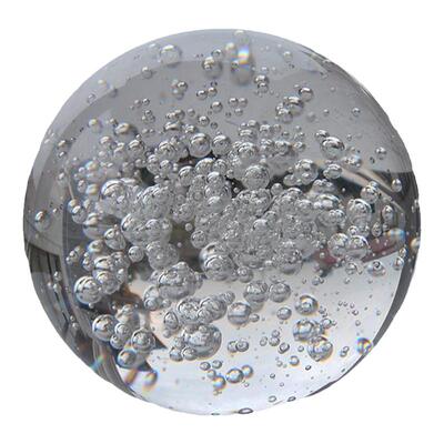 水流盆景假山配件玻璃气泡球冰裂球流水喷泉玻璃球冰裂球家居摆件