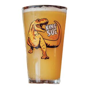老K击倒巨人TopplingKingSue暴龙之王品脱杯精酿啤酒玻璃杯470ml