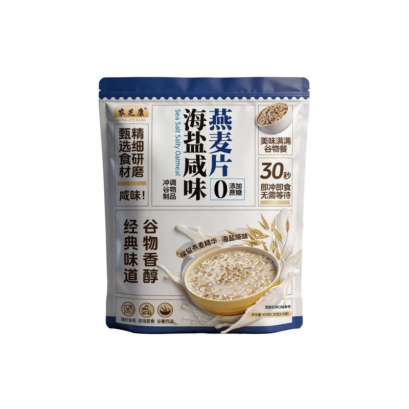 农芝康海盐澳洲燕麦片无添蔗糖