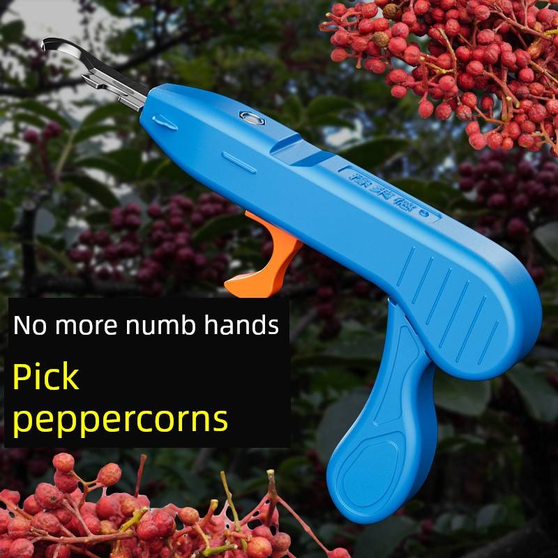摘花椒神器手握多功能专用剪刀葡萄草莓枸杞芸豆荔枝龙眼采摘工具