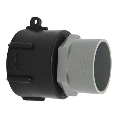 ibc吨桶配件接头油桶方桶1000升粗丝转pvc/ppr管胶黏热熔硬管活接