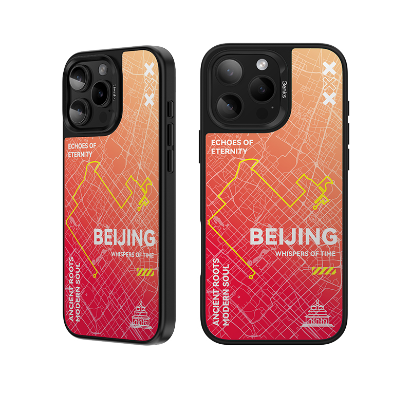 【城市系列】Benks适用iPhone16promax磁吸手机壳新款防摔超薄潮流苹果15Pro保护套14高级感plus简约潮牌绿色