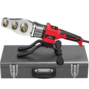 德力西电气热熔机ppr水管热熔器pe热熔管焊接器厚模头新款热容器