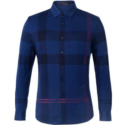 爱缪斯商务羊毛混纺长袖t恤