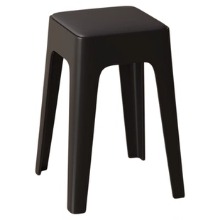 塑料凳子加厚家用特厚现代简约可叠放摞叠久坐舒服椅子高方凳板凳