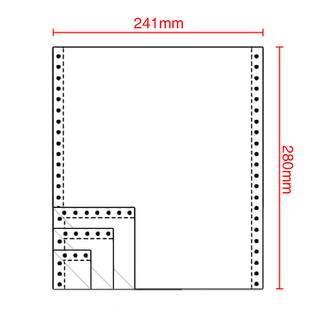 彩色打印纸 电脑连打纸一联二联三联四联五联两联二三等分针式