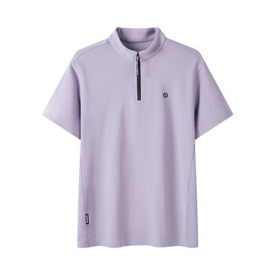 2026春夏新款户外短袖半拉链T恤