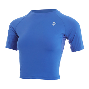 cosleaf/科里芙健身上衣女夏季跑步训练瑜伽短袖弹力透气运动T恤