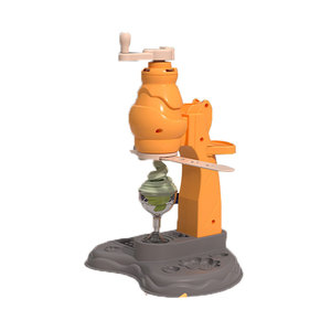 儿童冰淇淋面条机蛋糕玩具橡皮彩泥模具套装手工食品级轻粘土女孩