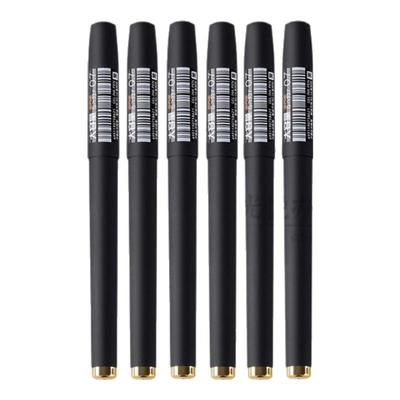 金万年0.5/0.7/1.0mm大容量中性笔黑色签字笔教师红色水性笔G1325