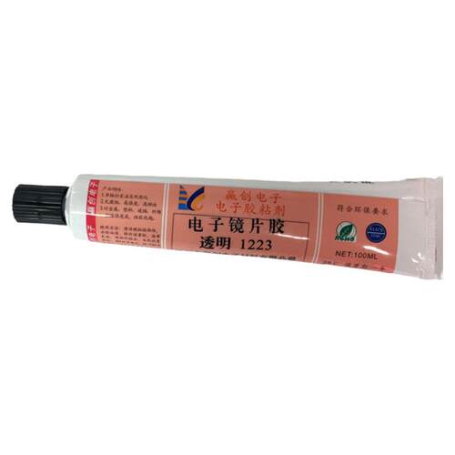 1223透明镜片胶水显示器面板有机玻璃面板电器导航仪显示窗口粘接