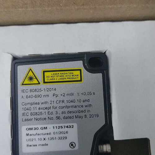 溢价-Baumer堡盟OM30.GM激光传感器