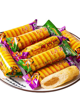 笨笨狗粗粮夹心米果卷儿时美味
