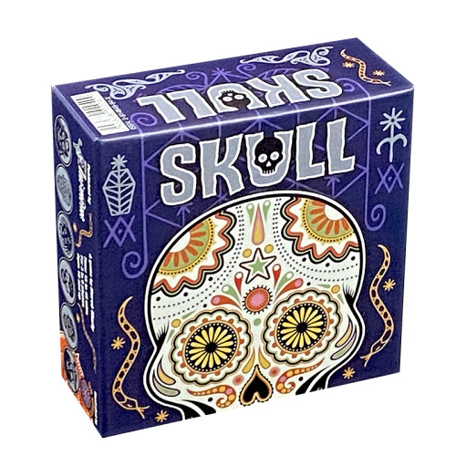 SKULL玫瑰与骷髅牌桌游毛线吹牛猜测策略博弈运气成人聚会游戏