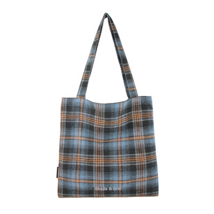 花间公主原创织影系列绒感双层大容量爆款单肩包通勤出游托特包