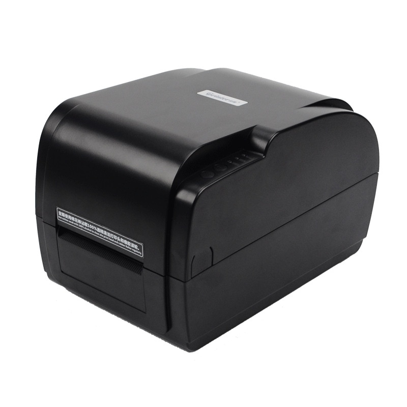 佳博GP9034T珠宝标签热转印300DPI条码打印机服装吊牌洗水唛缎带