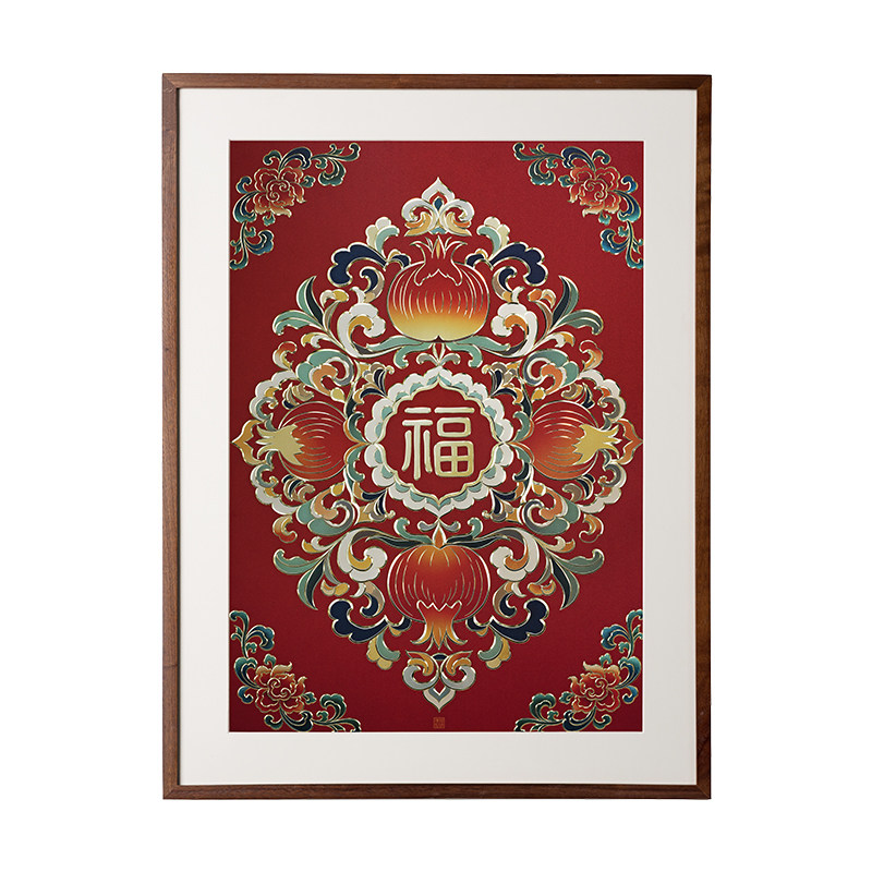 铜师傅《福泽绵长》铜雕画