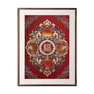 铜师傅《福泽绵长》铜雕画