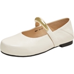 天美意春新款简约百搭法式优雅平底单鞋女玛丽珍鞋KM081CQ5