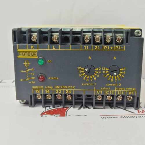 BENDER CM 200 RZX STROMRELAIS / CURRENT RELAY   (FAST SHIP B