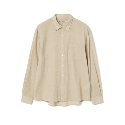 【张振赫同款】Millo Archive2025新款休闲格纹男士衬衫宽松长袖