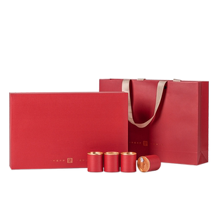 小罐茶礼盒空盒茶叶包装盒空礼盒普洱茶碎银子红茶叶礼盒装空盒子