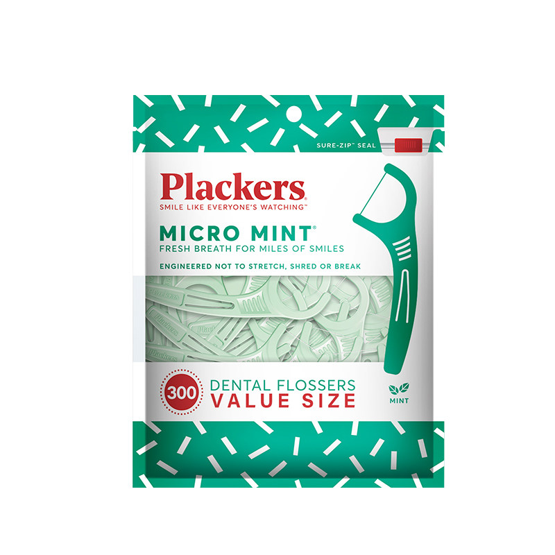 plackers牙线超细家庭装大包装
