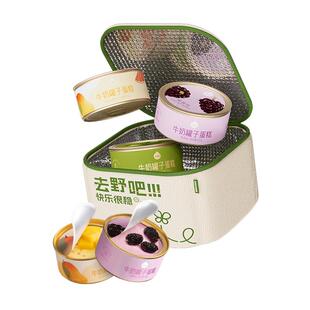 【送超级袋】一鸣牛奶罐子蛋糕蛋糕超级袋盒子蛋糕露营网红甜品