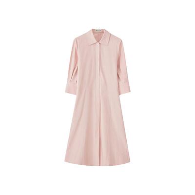 【自营】Marc O'Polo【商场同款】单排扣翻领活泼减龄A型连衣裙