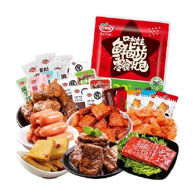 口水娃鲜卤零食大礼包270g×1包