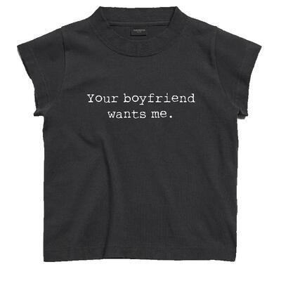 FalseInception短款正肩babyt