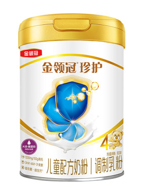 伊利金领冠珍护4段800g四段800克