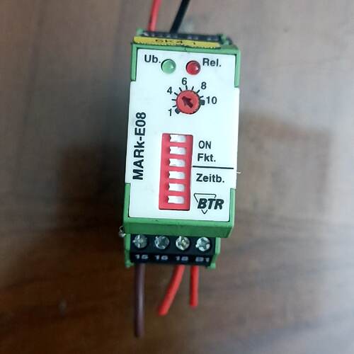 BTR 控制继电器 MARK-E08，250V AC，6A，