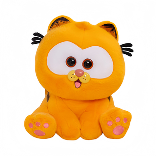 正版加菲猫玩偶小挂件欧迪狗公仔汽车钥匙扣毛绒玩具书包背包挂饰