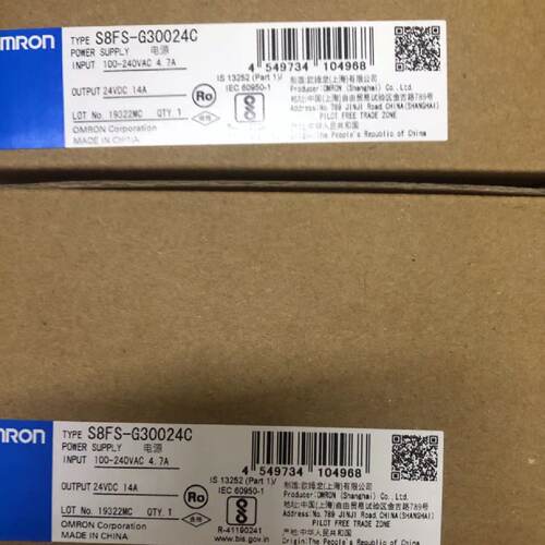 议价全新原装OMRONS8FS系列开关电源S8FS-G30024C现货