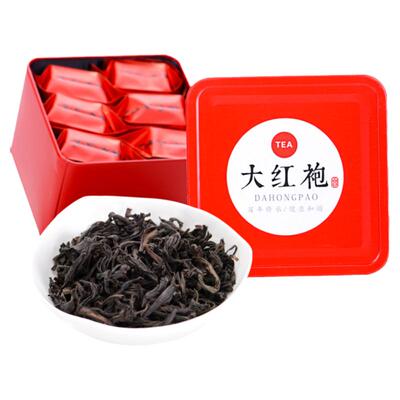 新茶大红袍炭焙乌龙茶礼盒装袋装