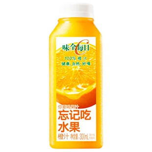 【顺丰】味全每日c橙汁300ml纯果汁饮品复合新鲜果蔬低温冷藏饮料
