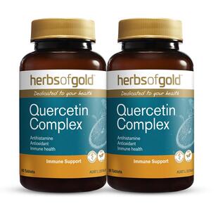 HerbsofGold澳洲进口高含量槲皮素换季畅快呼吸养肺护肺保健品